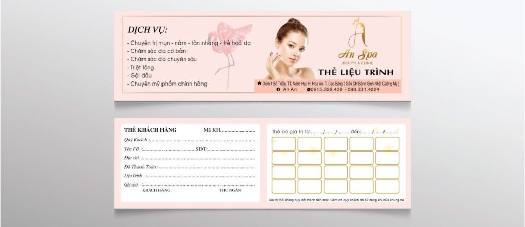 Voucher Spa – Gift Card Spa tại Bình Dương