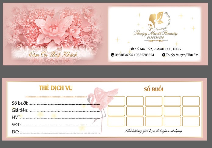 Voucher Spa – Gift Card Spa tại Bình Dương
